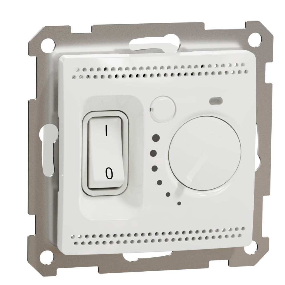 Подов термостат 16A  обхват от 5 °C до 50 °C Бял  - SCHNEIDER ELECTRIC Sedna Design SDD111507