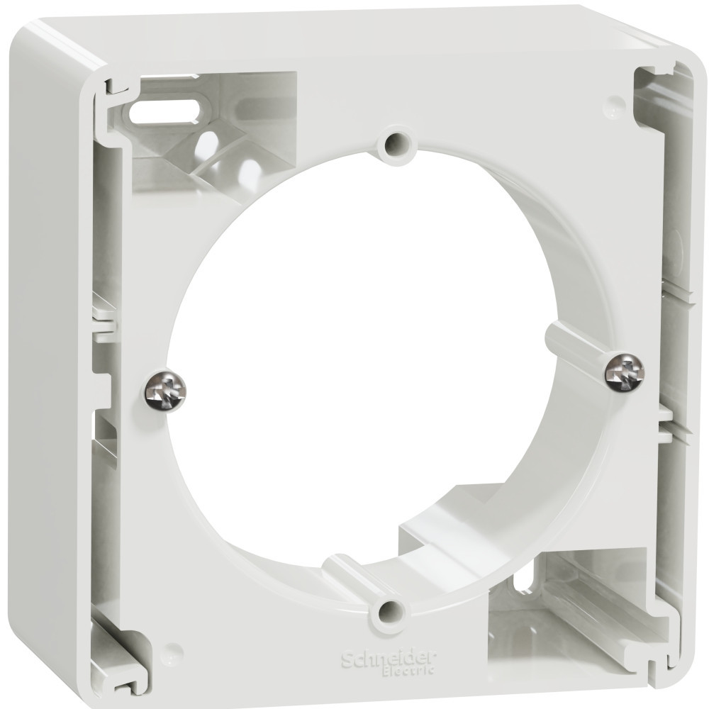 Конзола единична за открит монтаж Бял  - SCHNEIDER ELECTRIC Sedna Design SDD111901