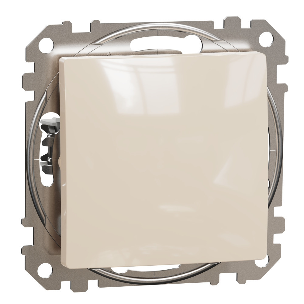 Еднополюсен ключ 10A Крем  - SCHNEIDER ELECTRIC Sedna Design SDD112101