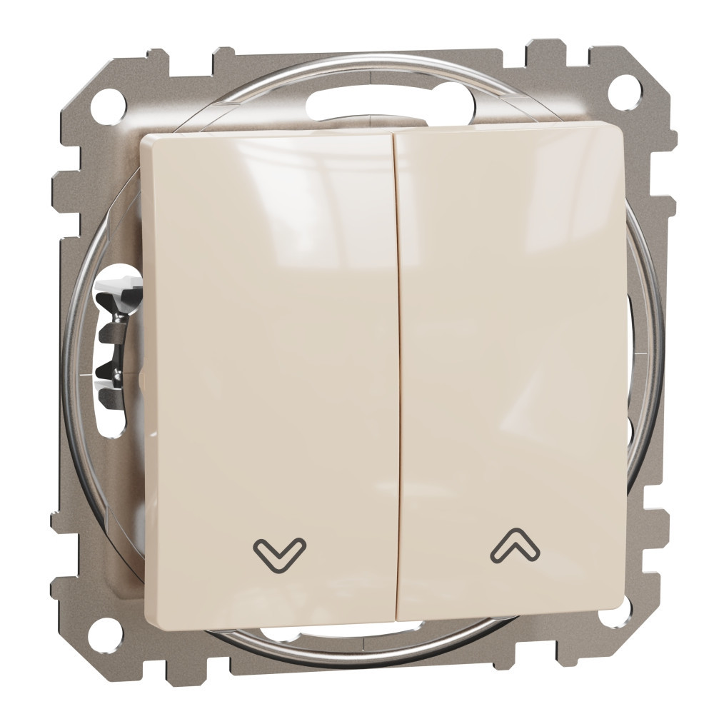 Ключ за щори 10A Крем  - SCHNEIDER ELECTRIC Sedna Design SDD112104