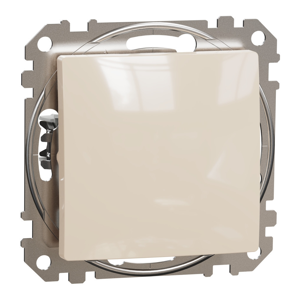 Бутон 10A Крем  - SCHNEIDER ELECTRIC Sedna Design SDD112111