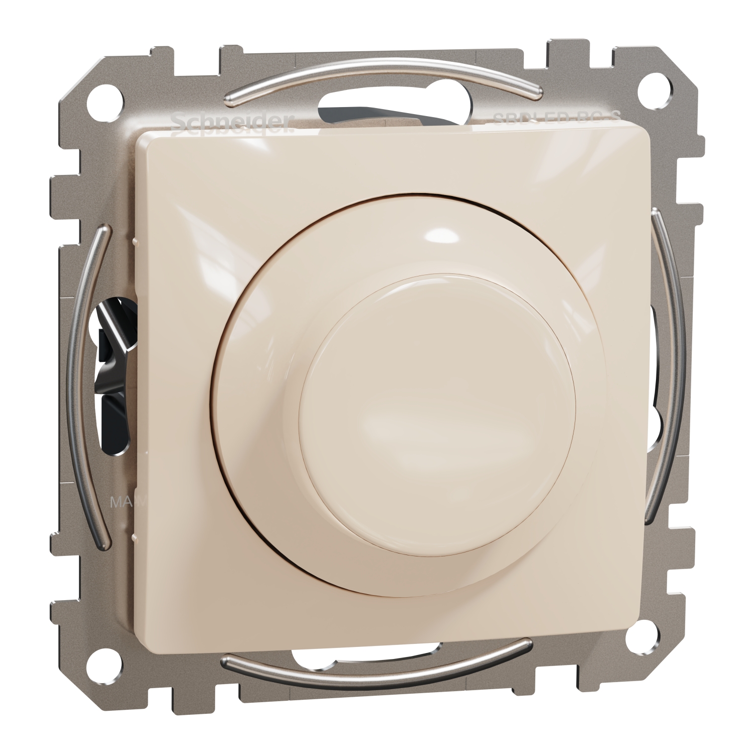 Димер ротационен R=370W LED=200W Крем  - SCHNEIDER ELECTRIC Sedna Design SDD112501