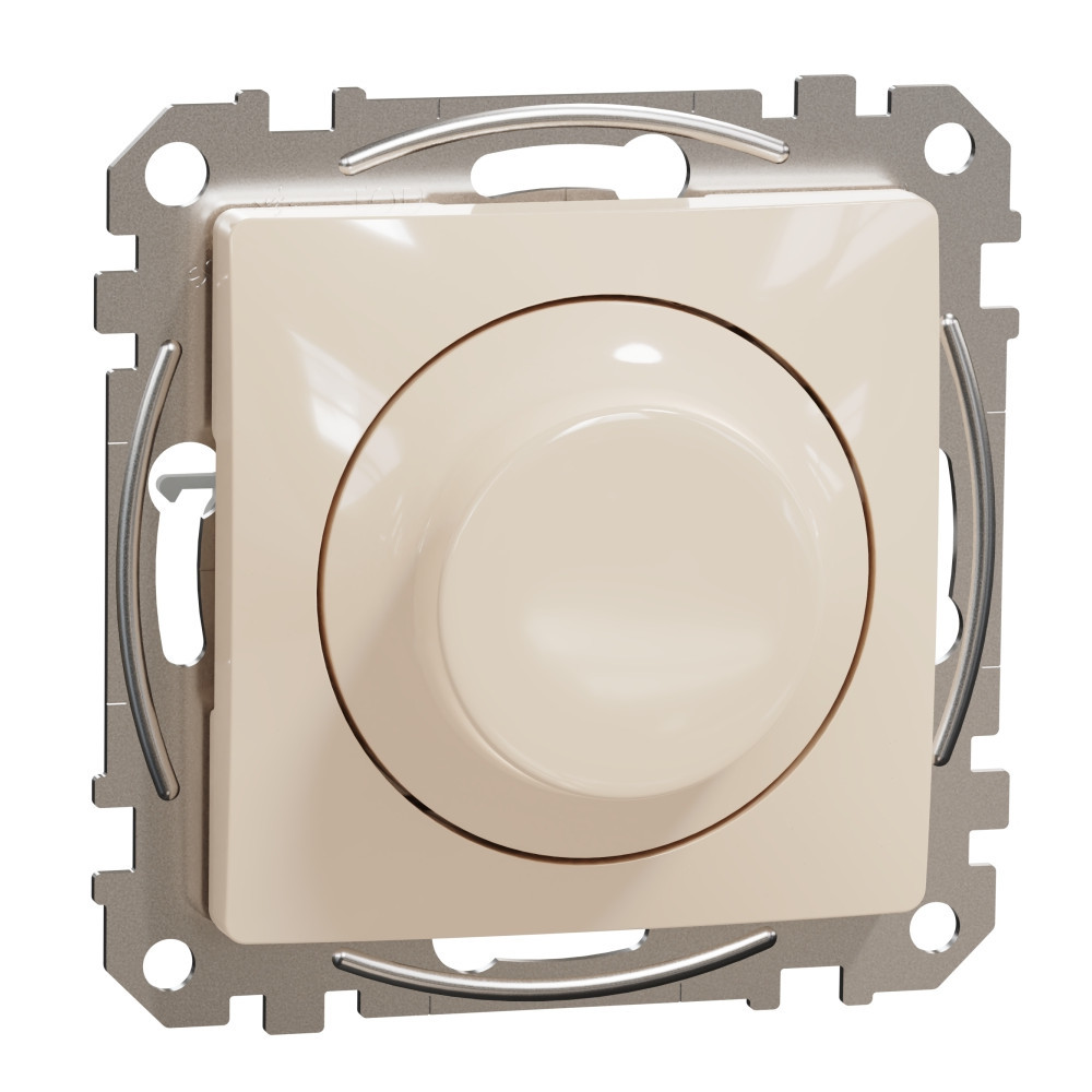 Димер ротационен RC/RL 5-200W LED=100W Крем  - SCHNEIDER ELECTRIC Sedna Design SDD112502