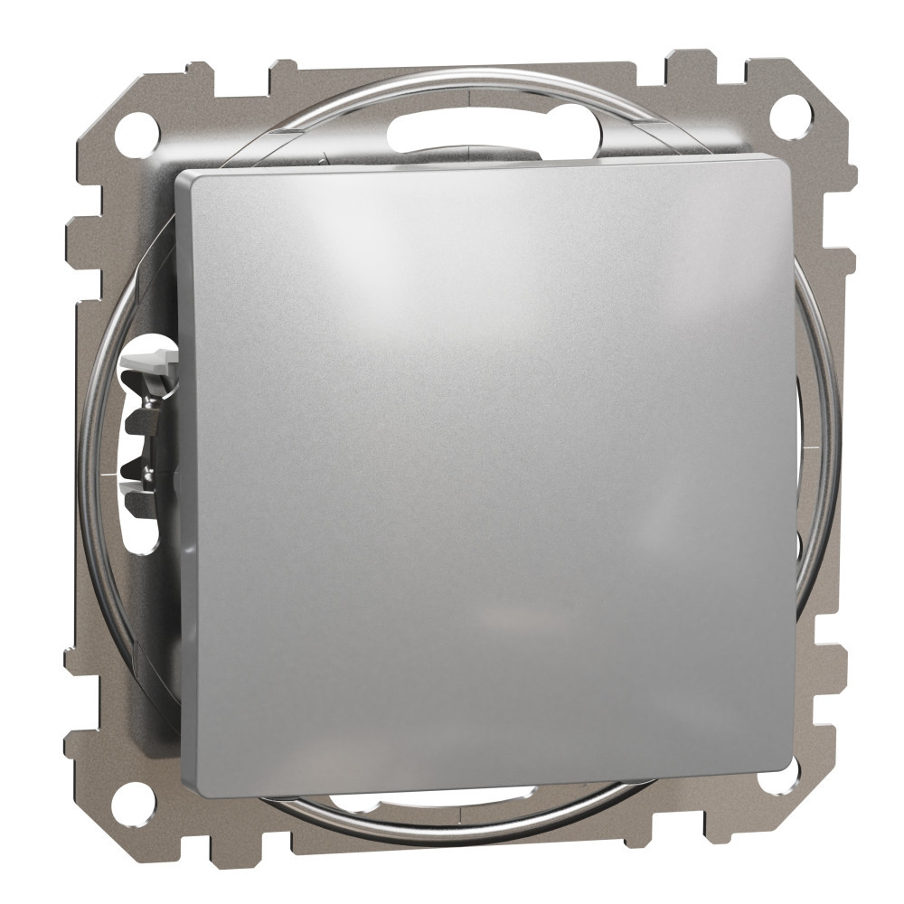 Девиаторен ключ 10A Алуминий  - SCHNEIDER ELECTRIC Sedna Design SDD113106