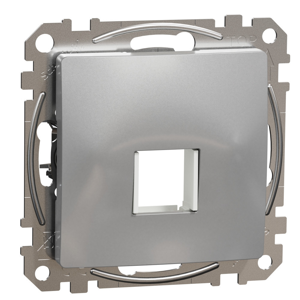 Адаптор Keystone / RJ45, RJ11, HDMI, VGA / Алуминий  - SCHNEIDER ELECTRIC Sedna Design SDD113421