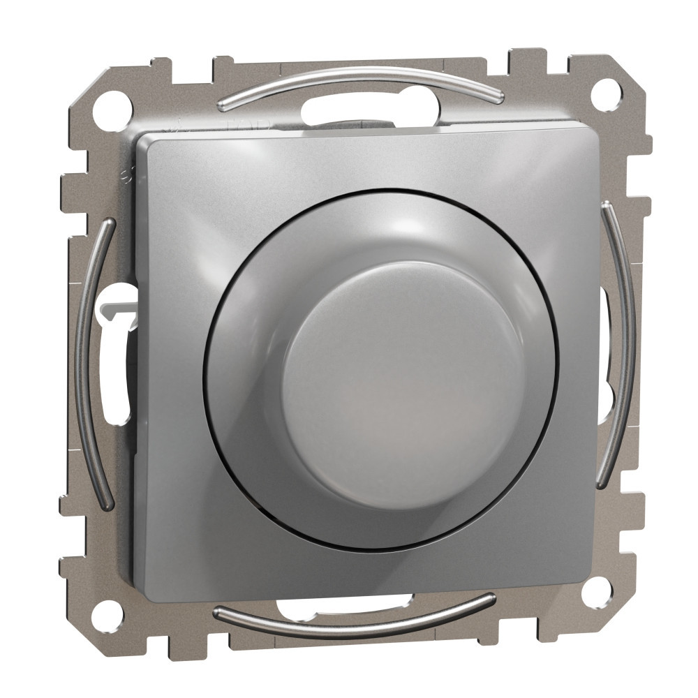 Димер ротационен RC/RL 5-200W LED=100W Алуминий  - SCHNEIDER ELECTRIC Sedna Design SDD113502