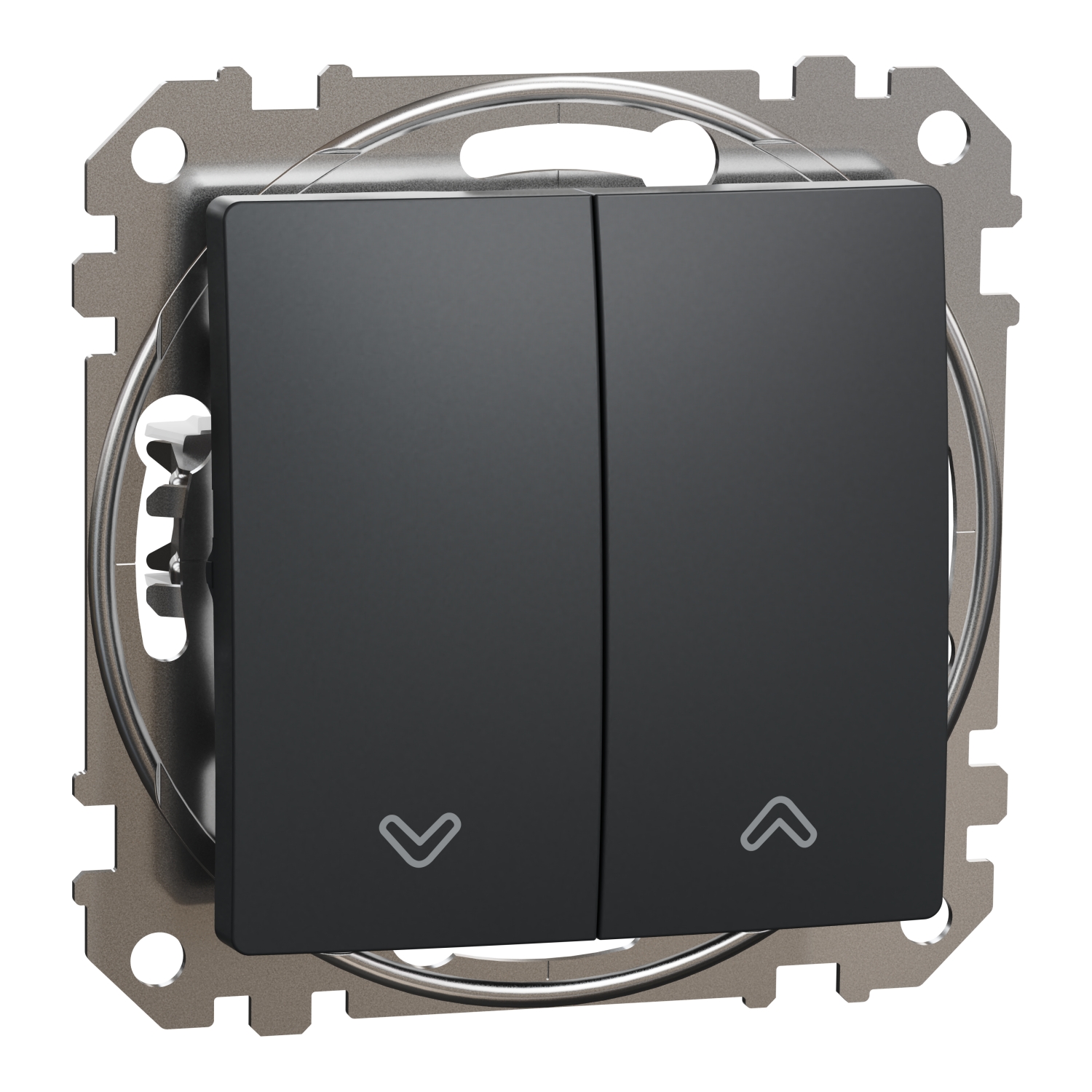 Бутон за щори 10A Антрацит  - SCHNEIDER ELECTRIC Sedna Design SDD114114