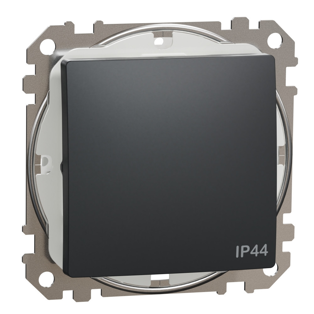 Девиаторен ключ 10A IP44 Антрацит - SCHNEIDER ELECTRIC Sedna Design SDD214106