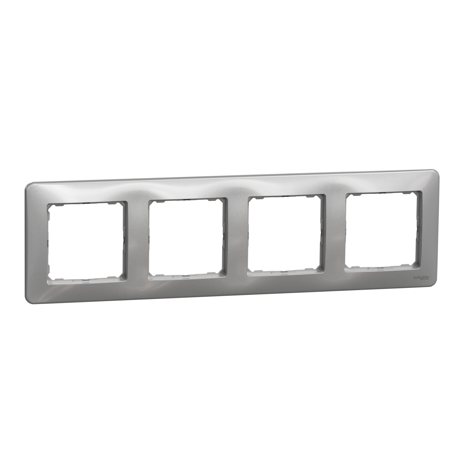 Рамка 4х Алуминий  - SCHNEIDER ELECTRIC Sedna Design SDD313804