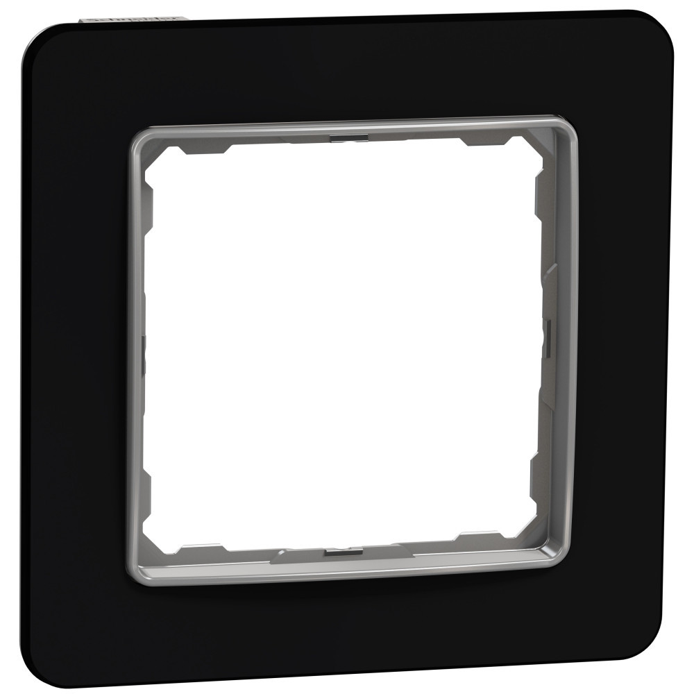 Рамка 1х Тъмно стъкло  - SCHNEIDER ELECTRIC Sedna Elements SDD361801
