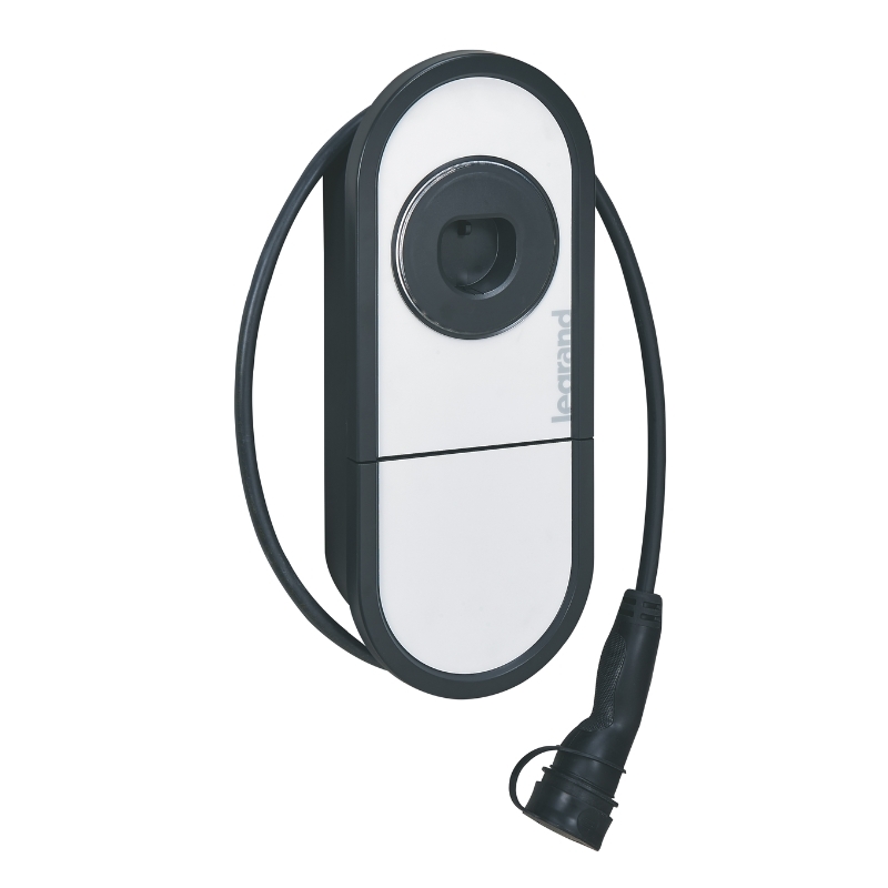 Трифазна зарядна станция 11 kW, 3P 16A, с кабел 5m и конектор Type 2, IP54 IK10 - Legrand Green'up One 57014