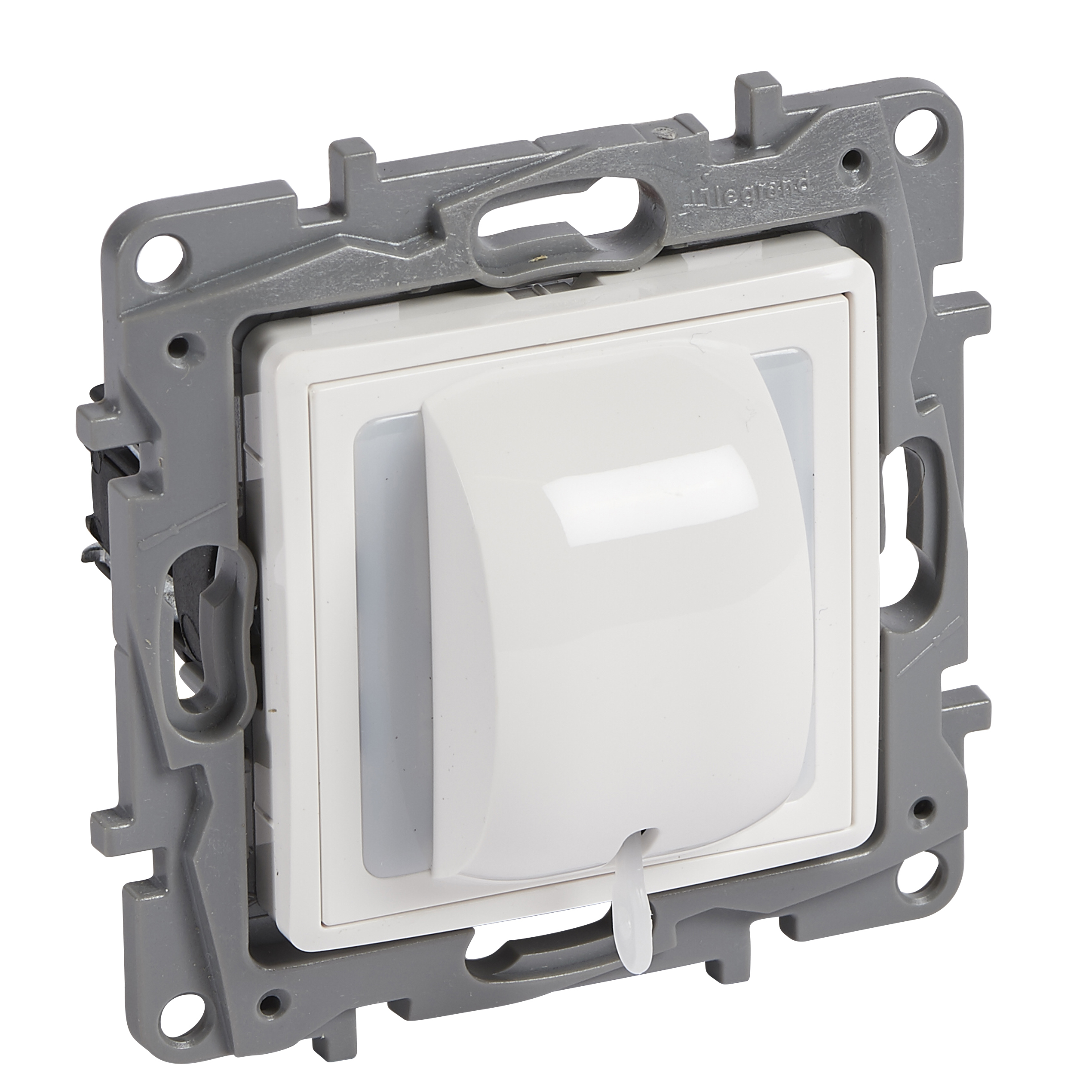 Ключ девиаторен с шнур 10A Бял - Legrand Niloe 664519