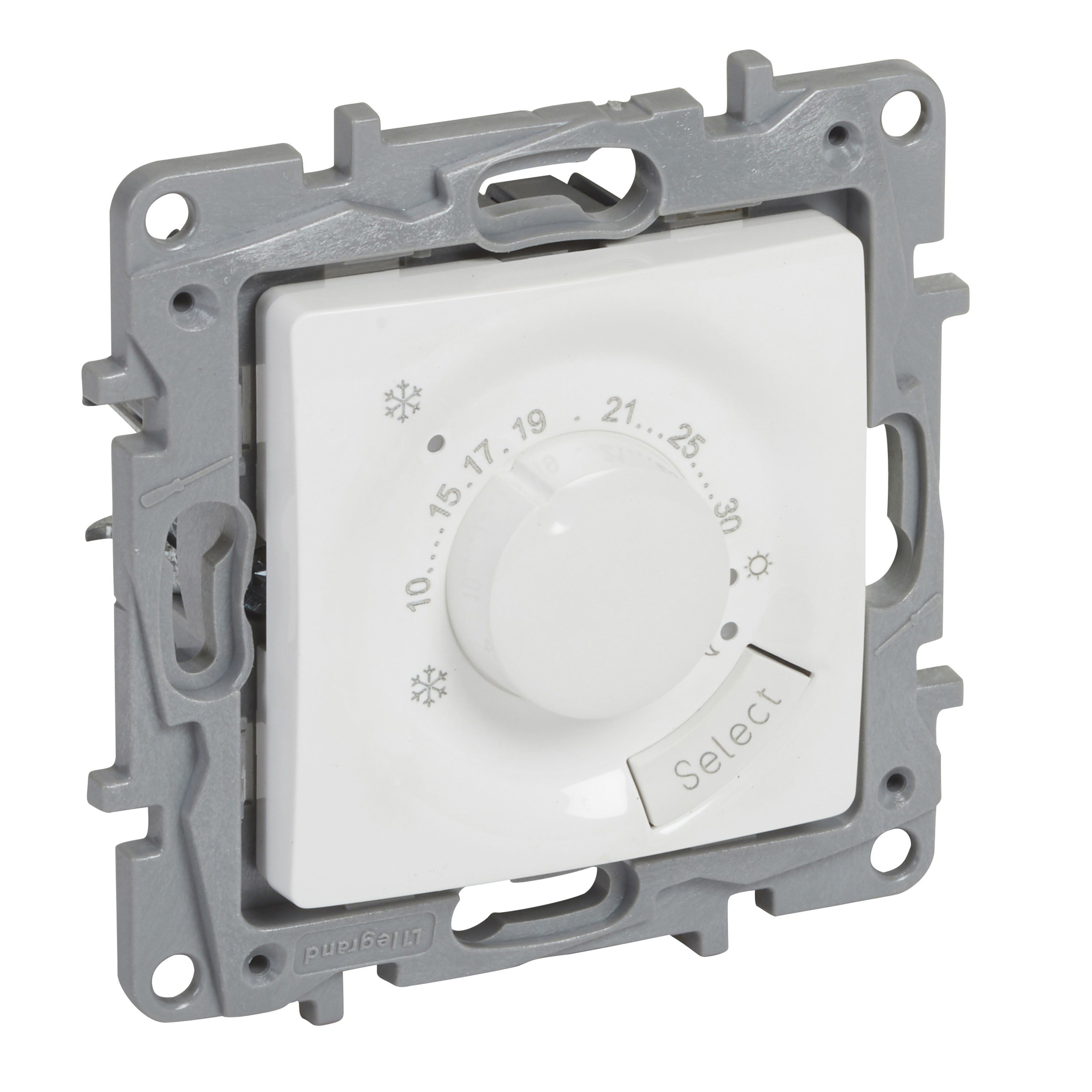 Термостат 7-30°C max. 8A 230VA Бял - Legrand Niloe 764587