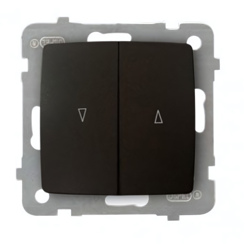 Бутон за щори 10А Шоколад - OSPEL Karo LP-7S/m/40