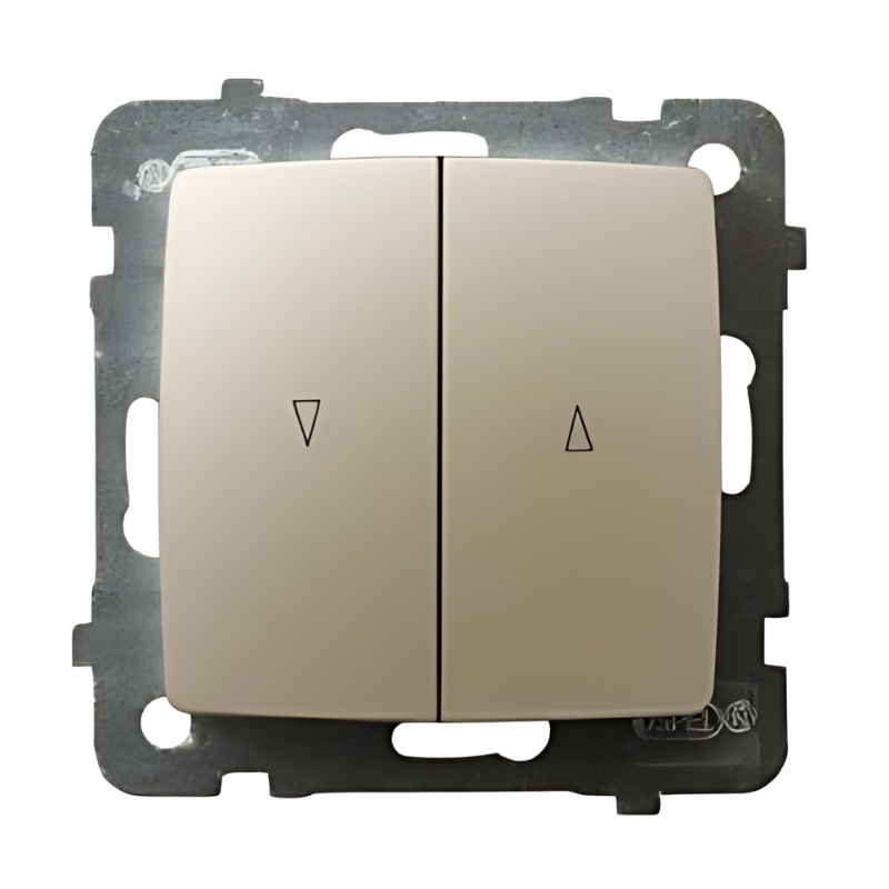 Бутон за щори 10А Крем перла - OSPEL Karo LP-7S/m/42
