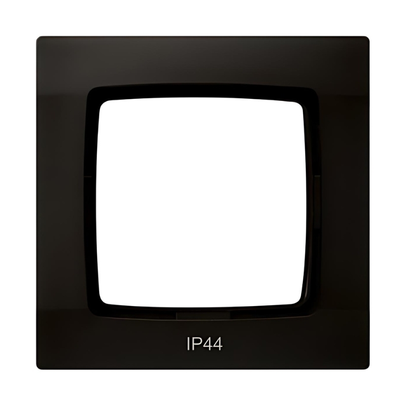 Рамка 1х Шоколад IP44 - OSPEL Karo RH-1S/40