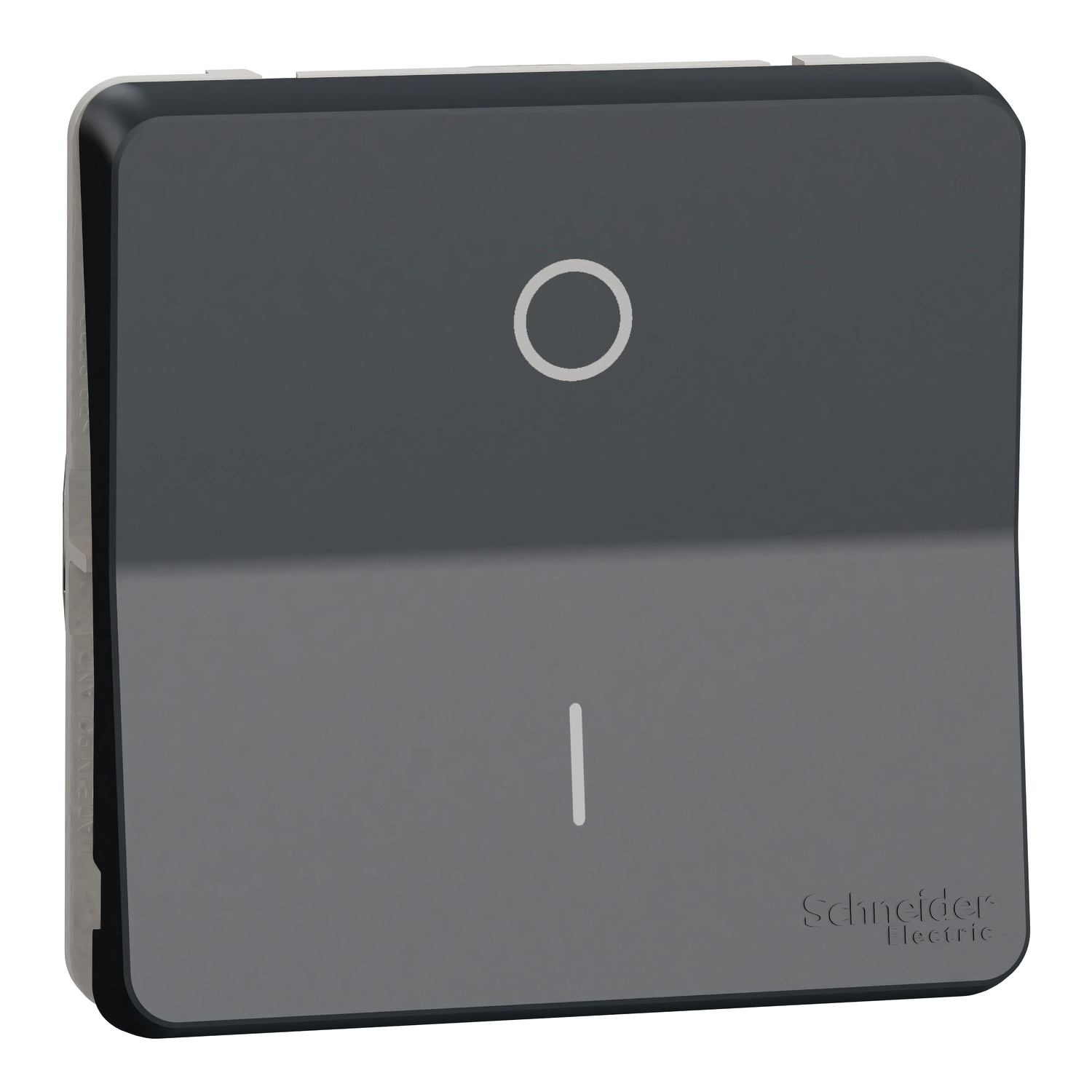 Двуполюсен ключ 16A механизъм 10A IP55 Антрацит - SCHNEIDER ELECTRIC Mureva Styl MUR35034