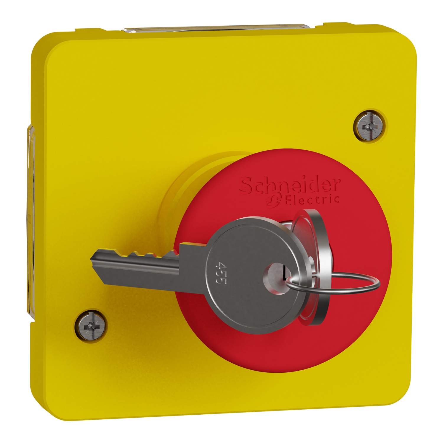 Авариен изключвател с ключ механизъм IP55 Антрацит - SCHNEIDER ELECTRIC Mureva Styl MUR35052