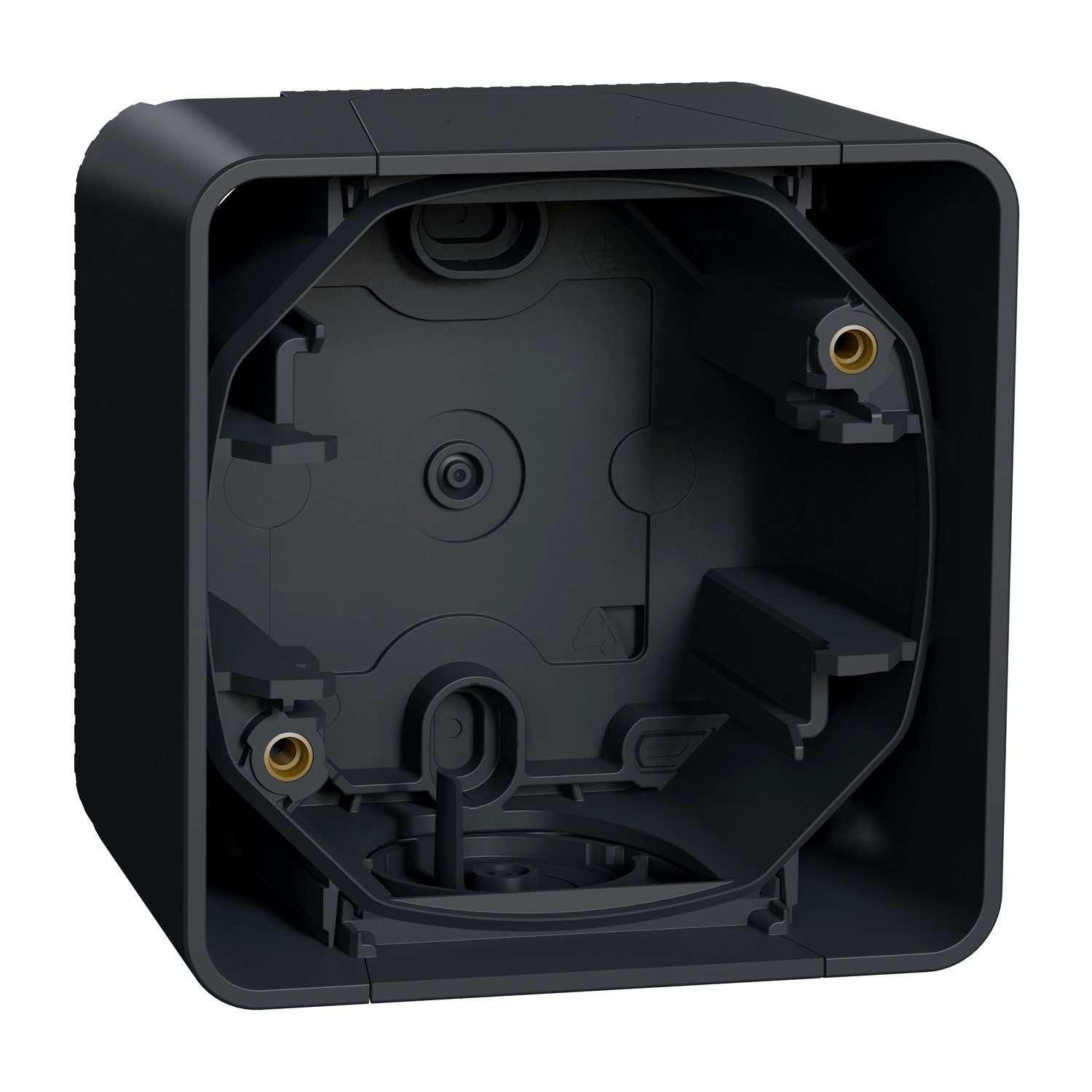 Рамка 1x Антрацит, за открит монтаж IP55 - SCHNEIDER ELECTRIC Mureva Styl MUR37911