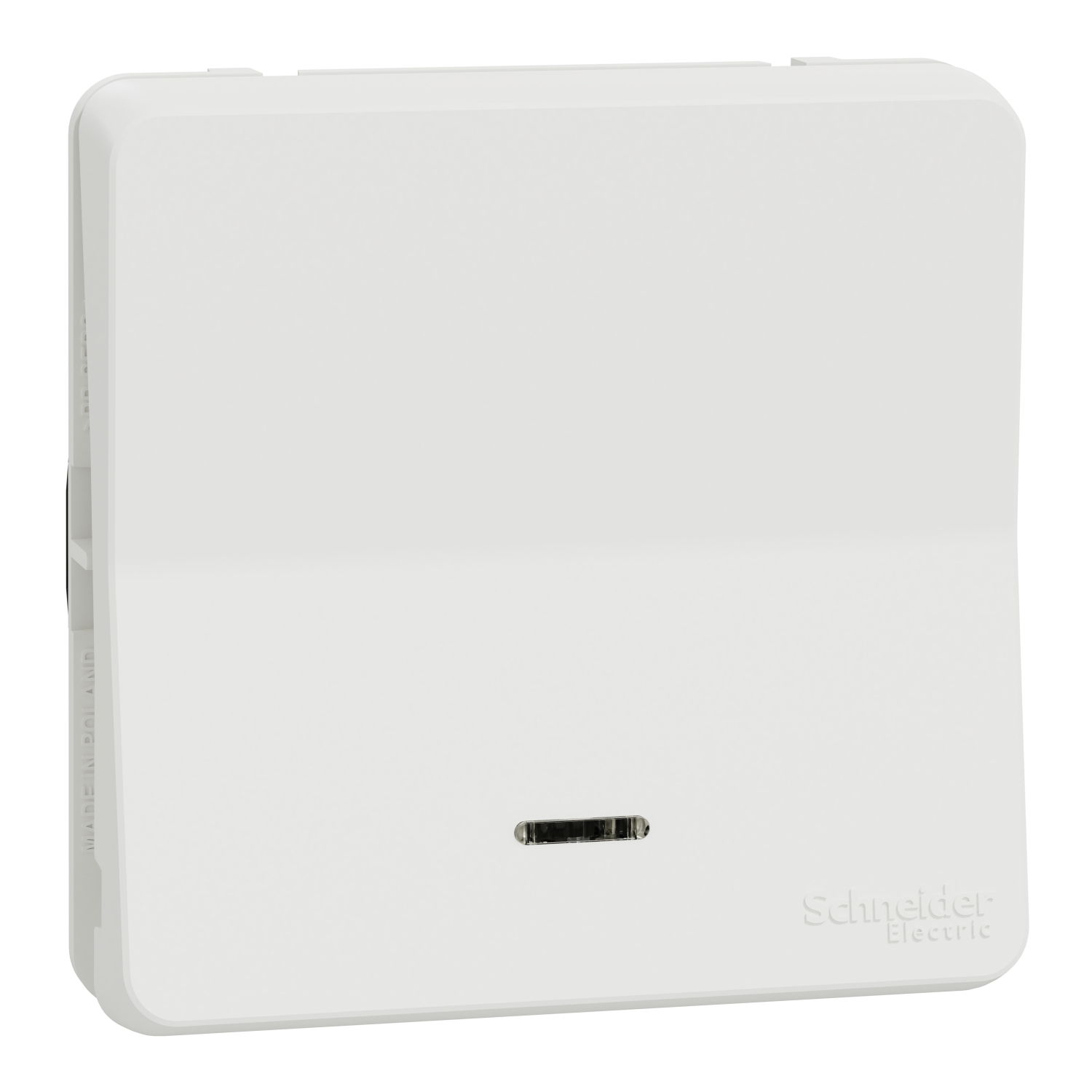 Девиаторен ключ механизъм с индикатор 10A IP55 Бял - SCHNEIDER ELECTRIC Mureva Styl MUR39024