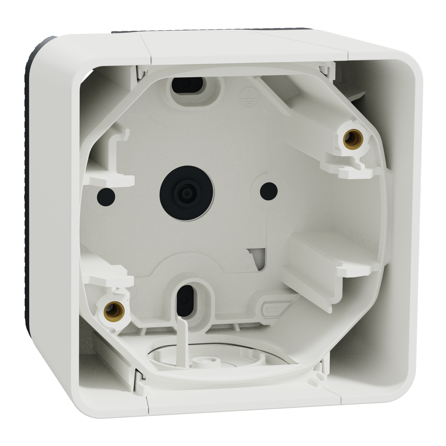 Рамка 1x Бял, за открит монтаж IP55 - SCHNEIDER ELECTRIC Mureva Styl MUR39911