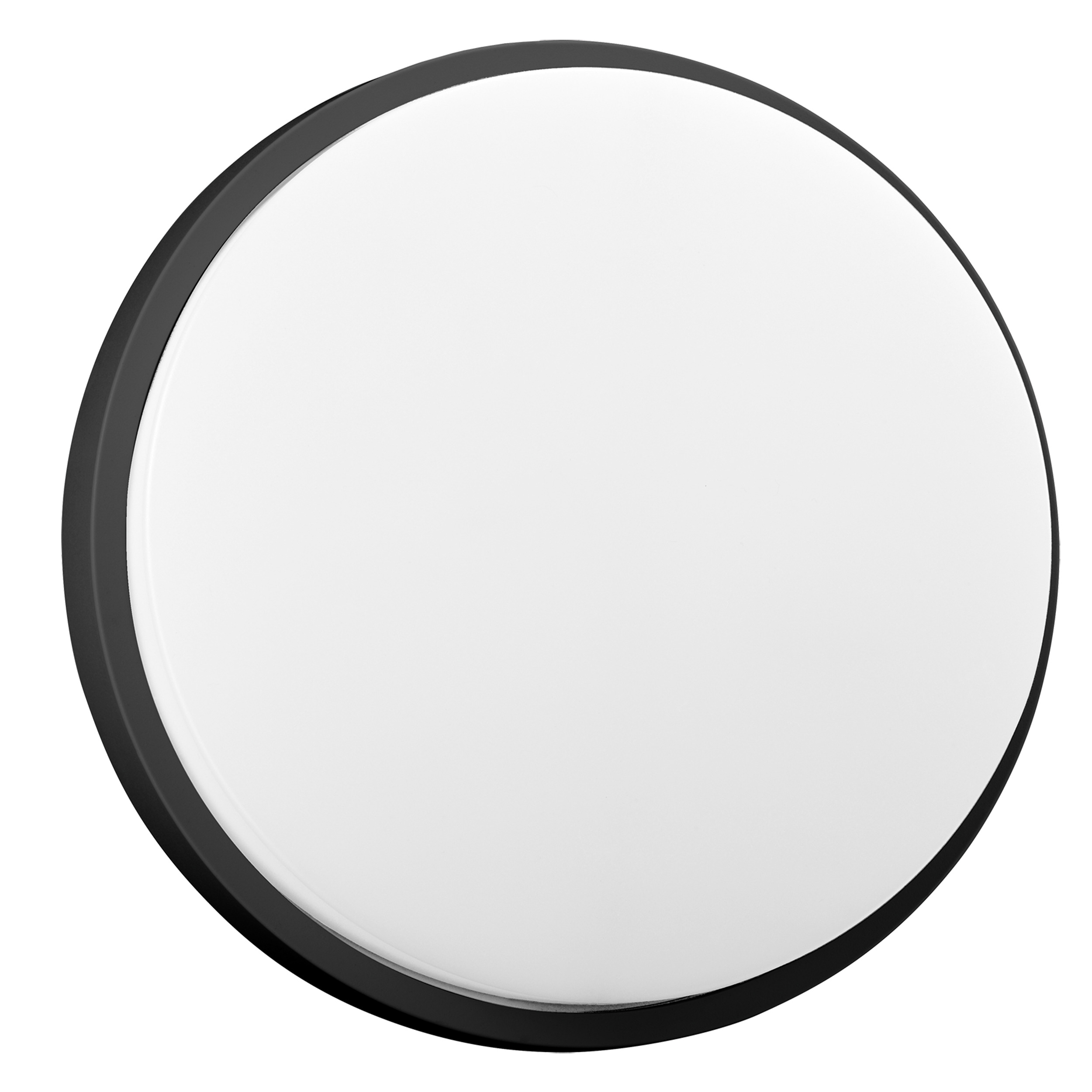 LED декоративен аплик /плафон 10W 800lm 4000K, Ra>80, IP54, черен - ORNO AGAT AD-OP-6111BLPM4
