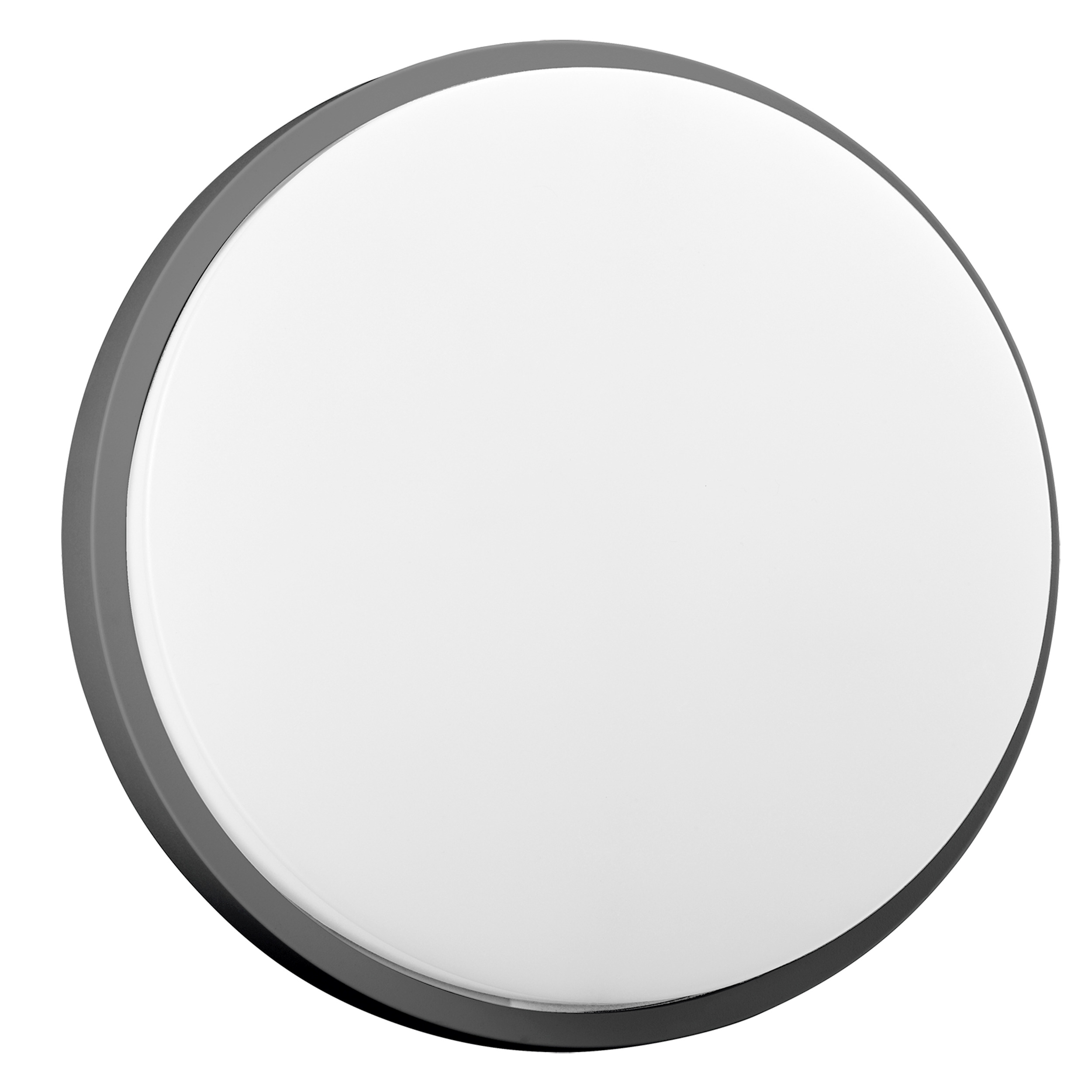 LED декоративен аплик /плафон 10W 800lm 4000K, Ra>80, IP54, сив - ORNO AGAT AD-OP-6111GLPM4