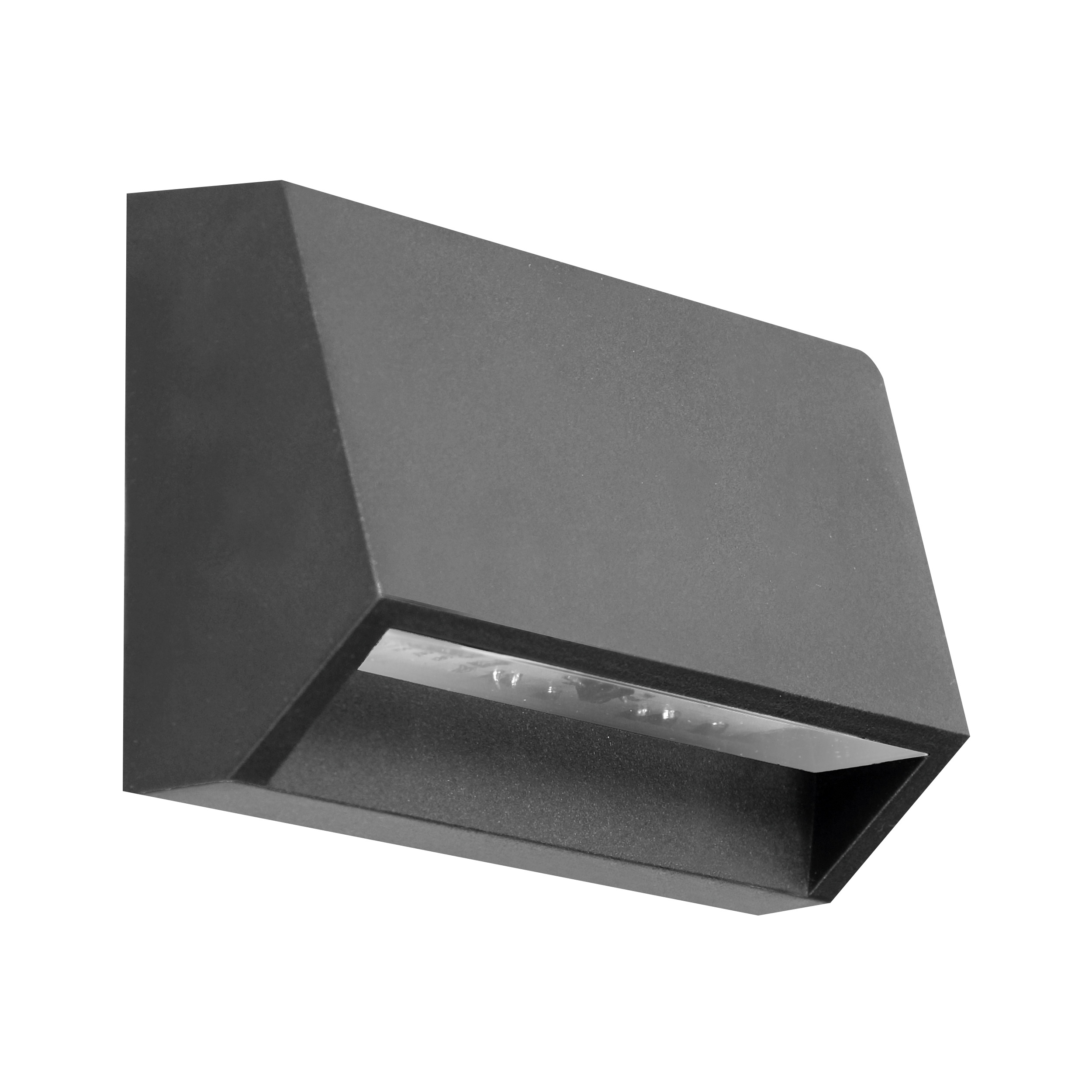 Декоративен осветител за стена 1,5W 60lm , Ra>80, IP65, дължина 100mm, сив - ORNO ENYE AD-OP-6190L4