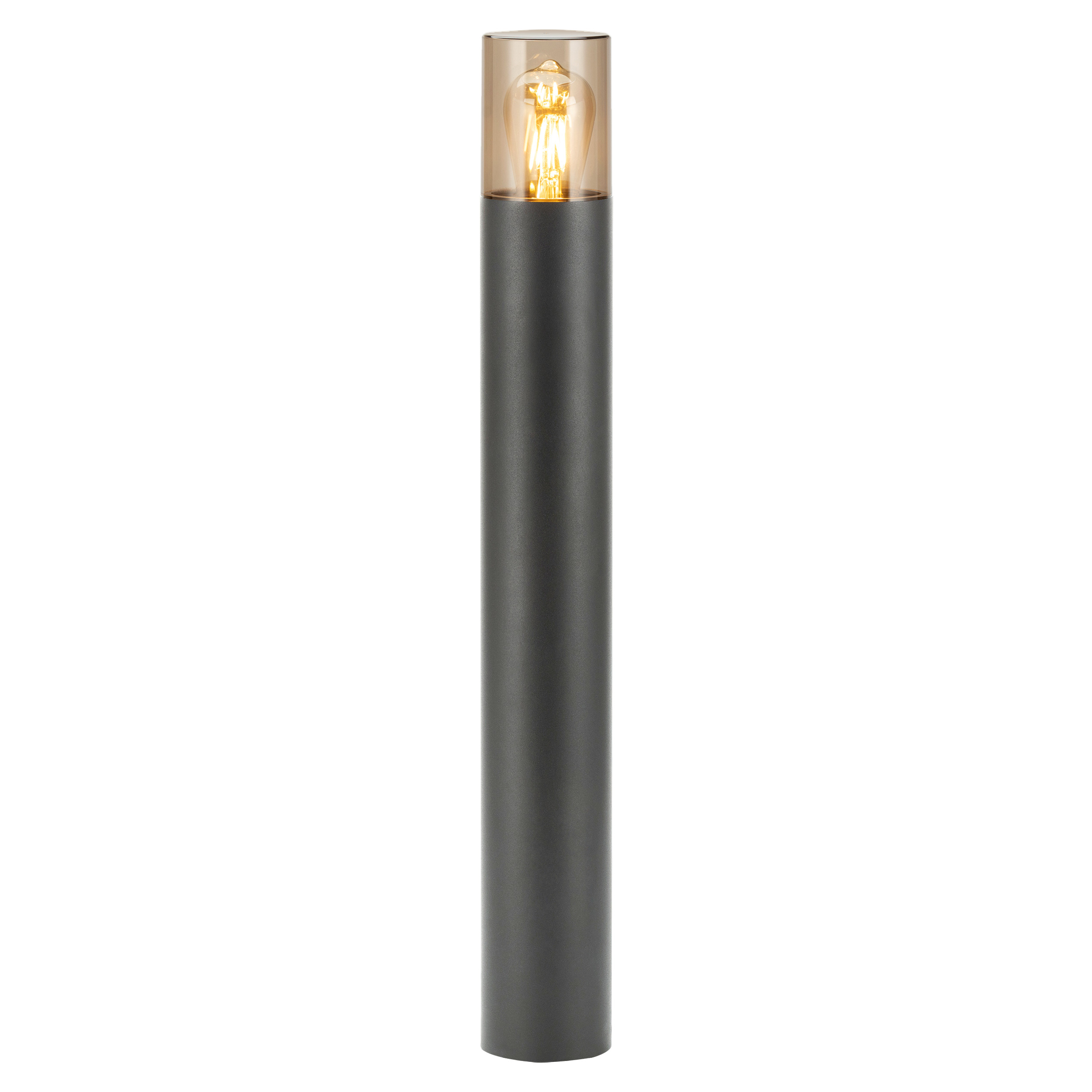 Градински осветител SALVIA bollard, E27 max 15W, 50cm, IP54, сив - Orno AD-OP-6575GE27PP