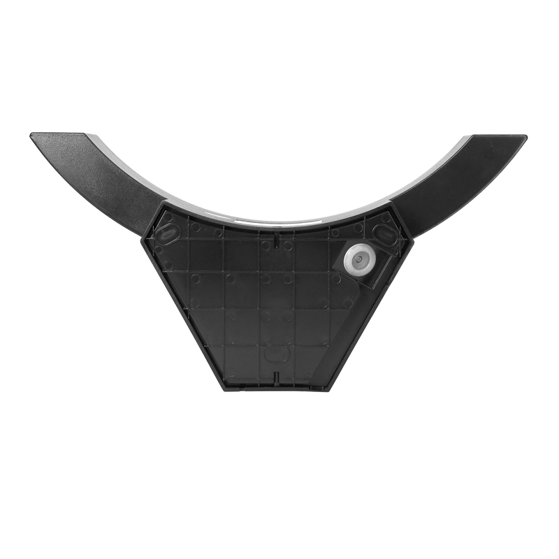 LED декоративен аплик 10W 800lm 4000K, Ra>80, IP54, с PIR 140° , черен - ORNO SPINEL AD-OP-6119BLPMR4