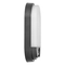 LED аплик-овал, с PIR, 15W 1100lm 4000K, Ra>80, IP54, сив - ORNO NEFRYT AD-OP-6147GLPMR4