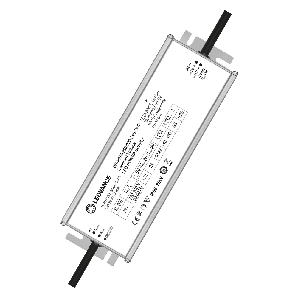 LED захранване 250W/24V IP65 - LEDVANCE LED DRIVER OUTDOOR PERFORMANCE ...