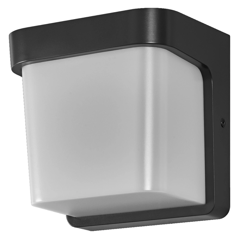 Фасаден осветител, ENDURA IHSAN, 11W 550lm 3000K Ra>80 205° 220V, монтаж Стена/Повърхностен, корпус Поликарбонат /цвят Тъмно сив, разсейвател PC, IP65 - LEDVANCE Endura Style IP65 Wall Ihsan Dark Gray LED217586