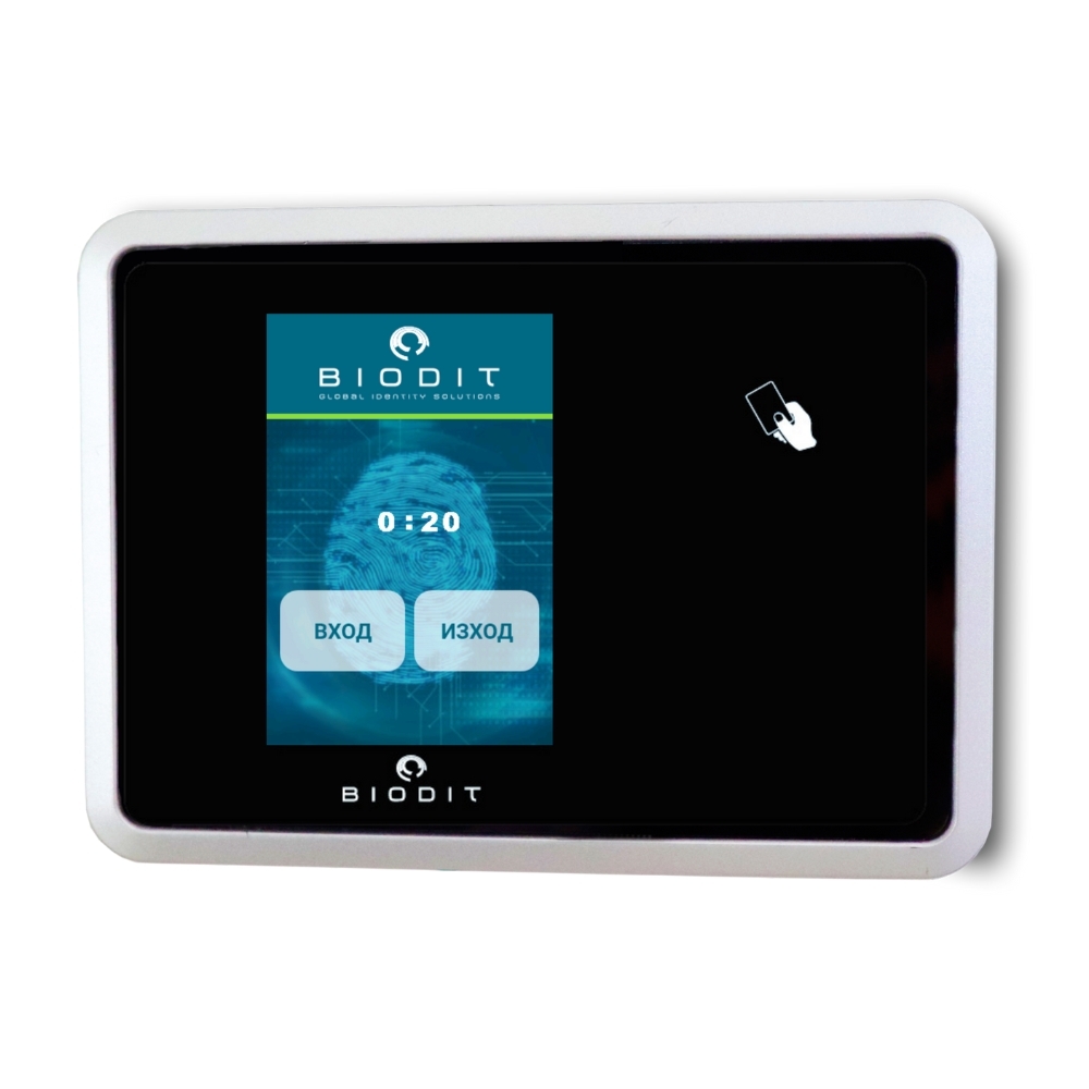 Терминал за работно време чрез RFID и ПИН код - BIODIT TA-02