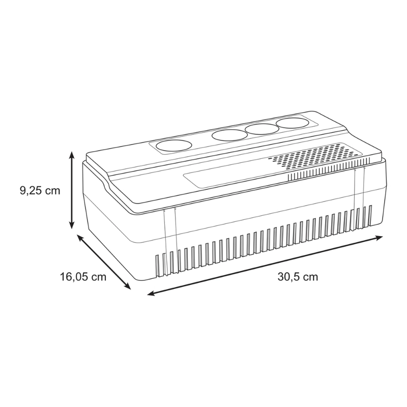 UPS Line-interactive 650VA / 375W