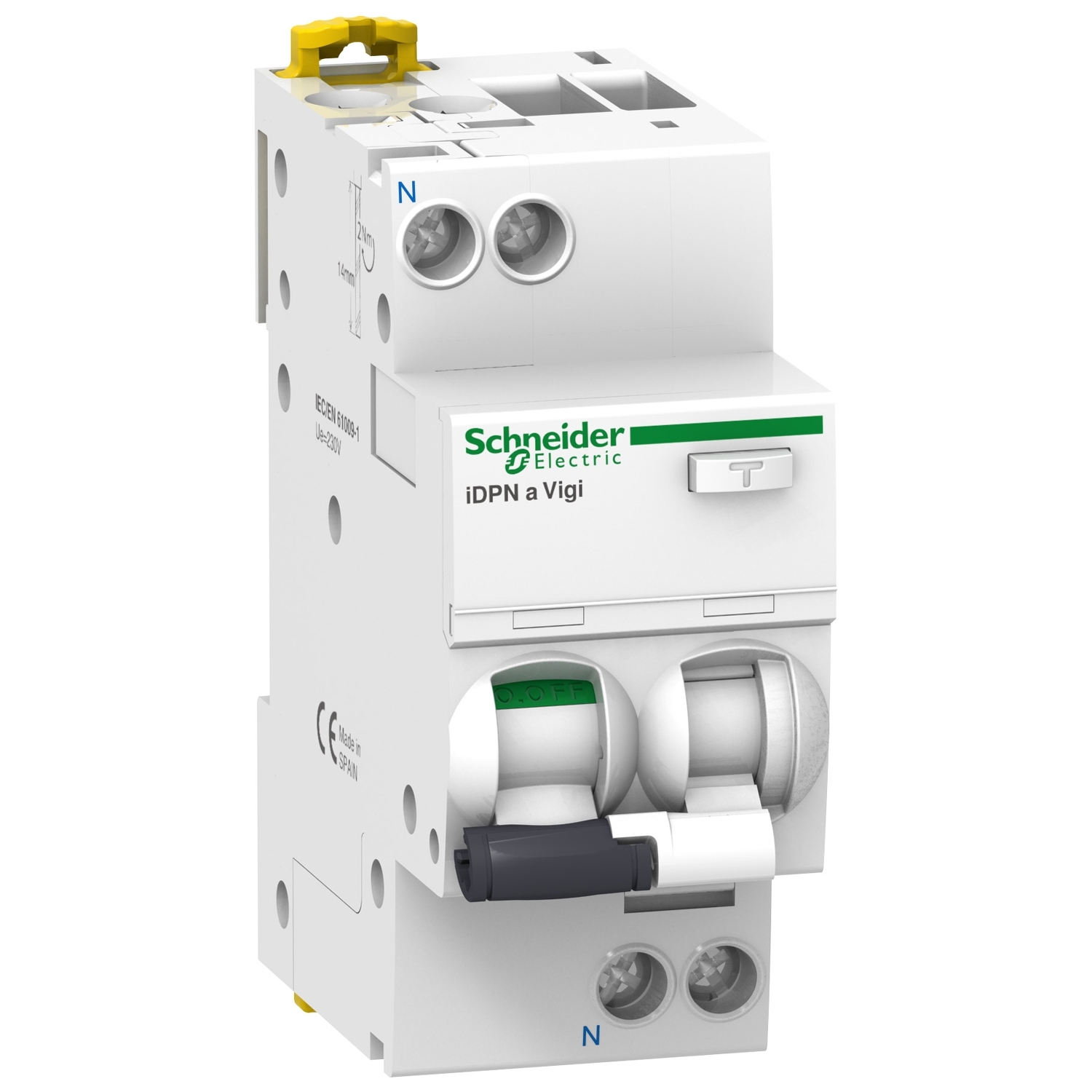 Комб. ДТЗ Acti9 iDPNa Vigi 1P+N 20A C 30mA AC - SCHNEIDER ELECTRIC A9D34620