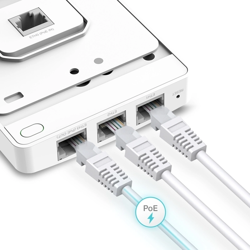 Access Point, AC1200 Wireless MU-MIMO Gigabit Wall Plate