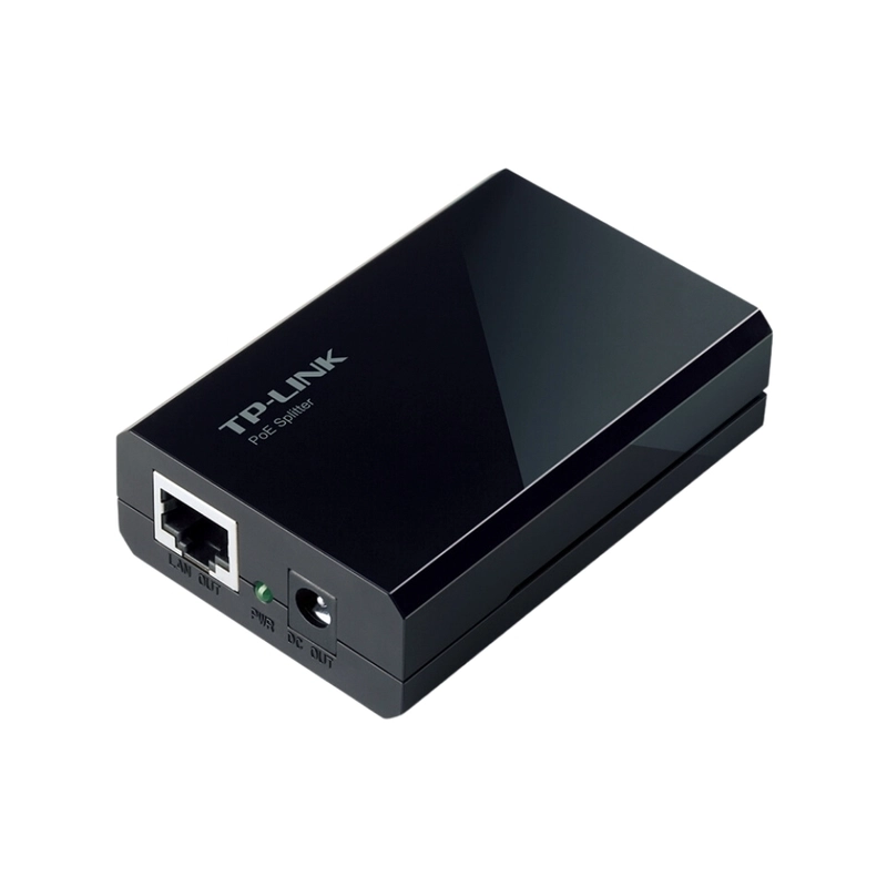 PoE Splitter, 2 10/100/1000Mbps, IEEE 802.3af