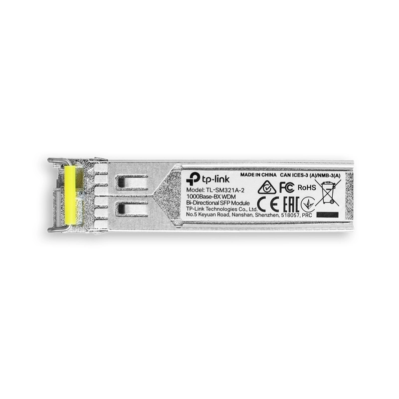 SFP Модул Single-Mode 1000Base-BX WDM Bi-Directional TX 1550 nm/ RX 1310 nm