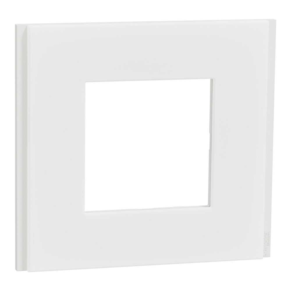 Рамка 1x 2M Unica Deco, бял мат - SCHNEIDER ELECTRIC New Unica NU600279