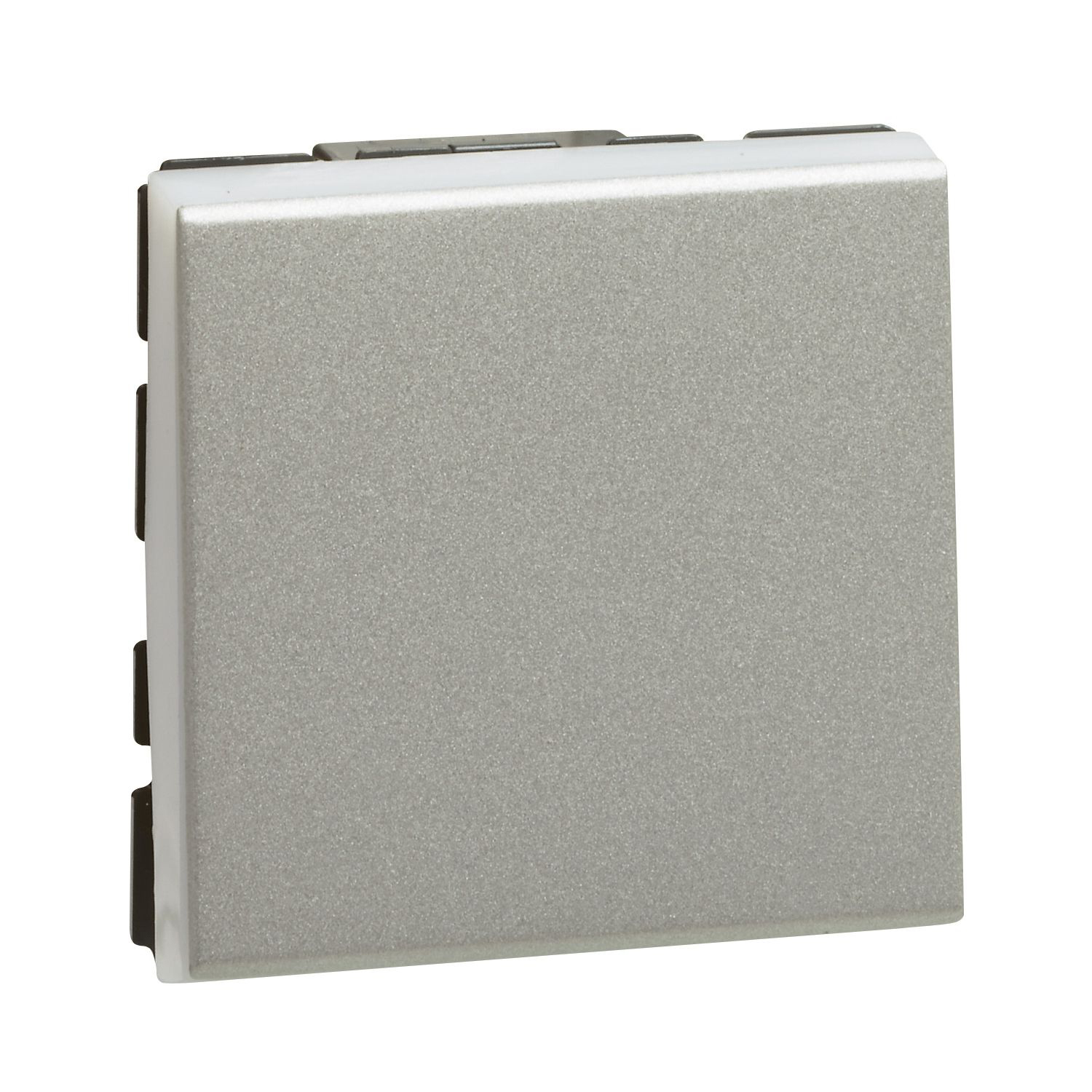 Девиаторен ключ 10A 2M Алуминий Easy-Led - Legrand Mosaic New 079211L