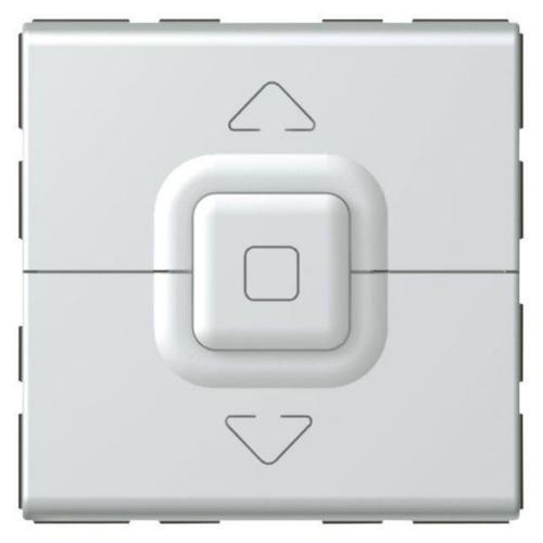 Бутон за щори до 500W 2M Алуминий PRMOSAIC - Legrand Mosaic 79225