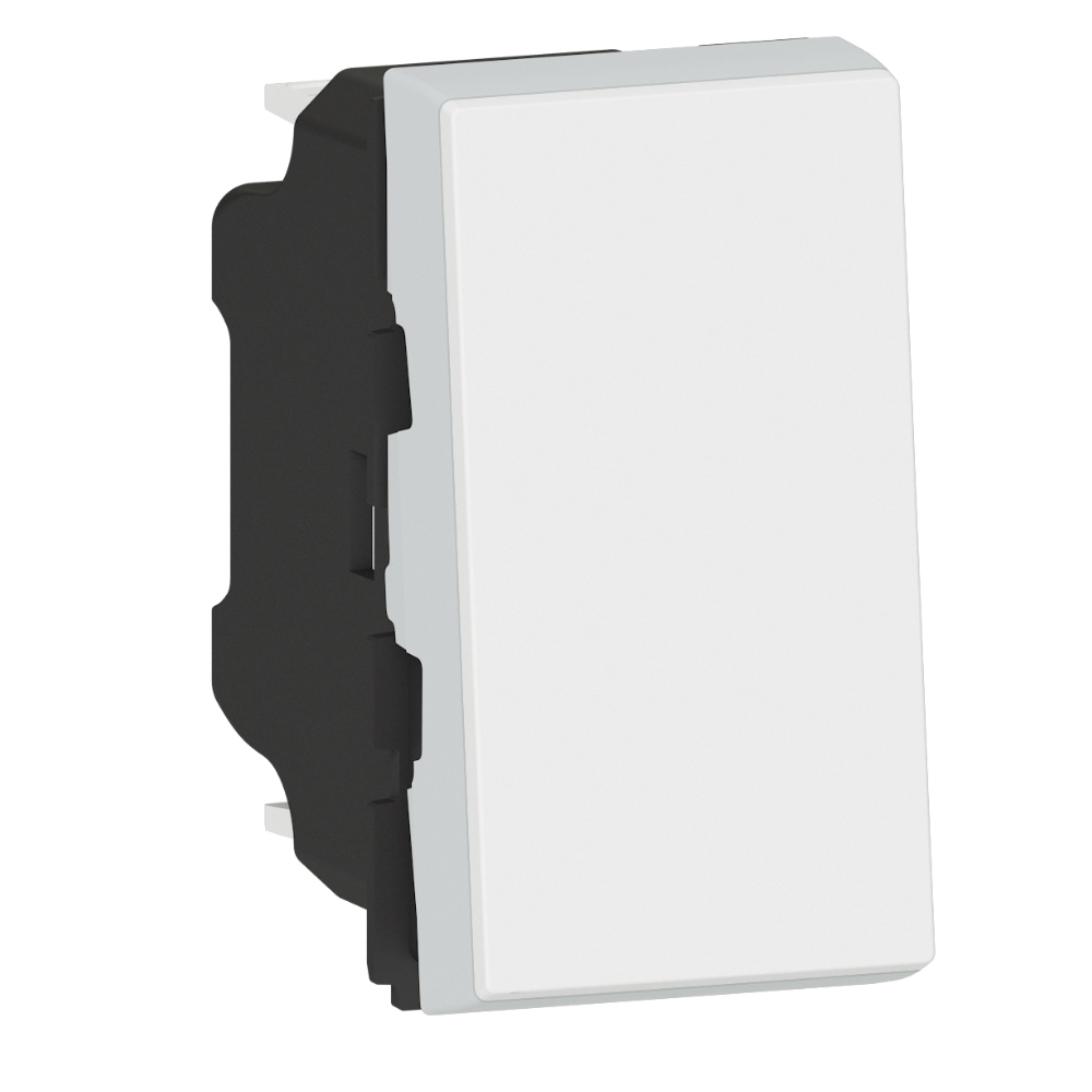 Бутон 6A 1M Бял Easy-Led - Legrand Mosaic New 278030L