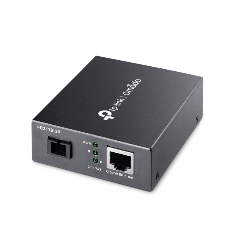 Медиен конвертор, Гигабитов, WDM, Half-Duplex/Full-Duplex, до 20км - Omada by TP-Link PFS3006-4ET-60