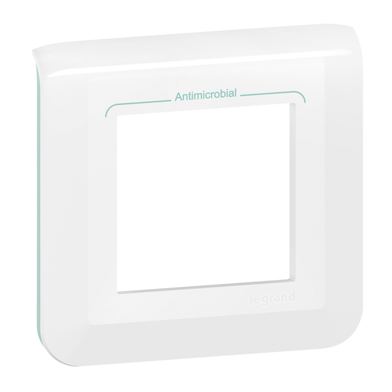 Декоративна рамка антибактериална 2M Бял - Legrand Mosaic New 078722L