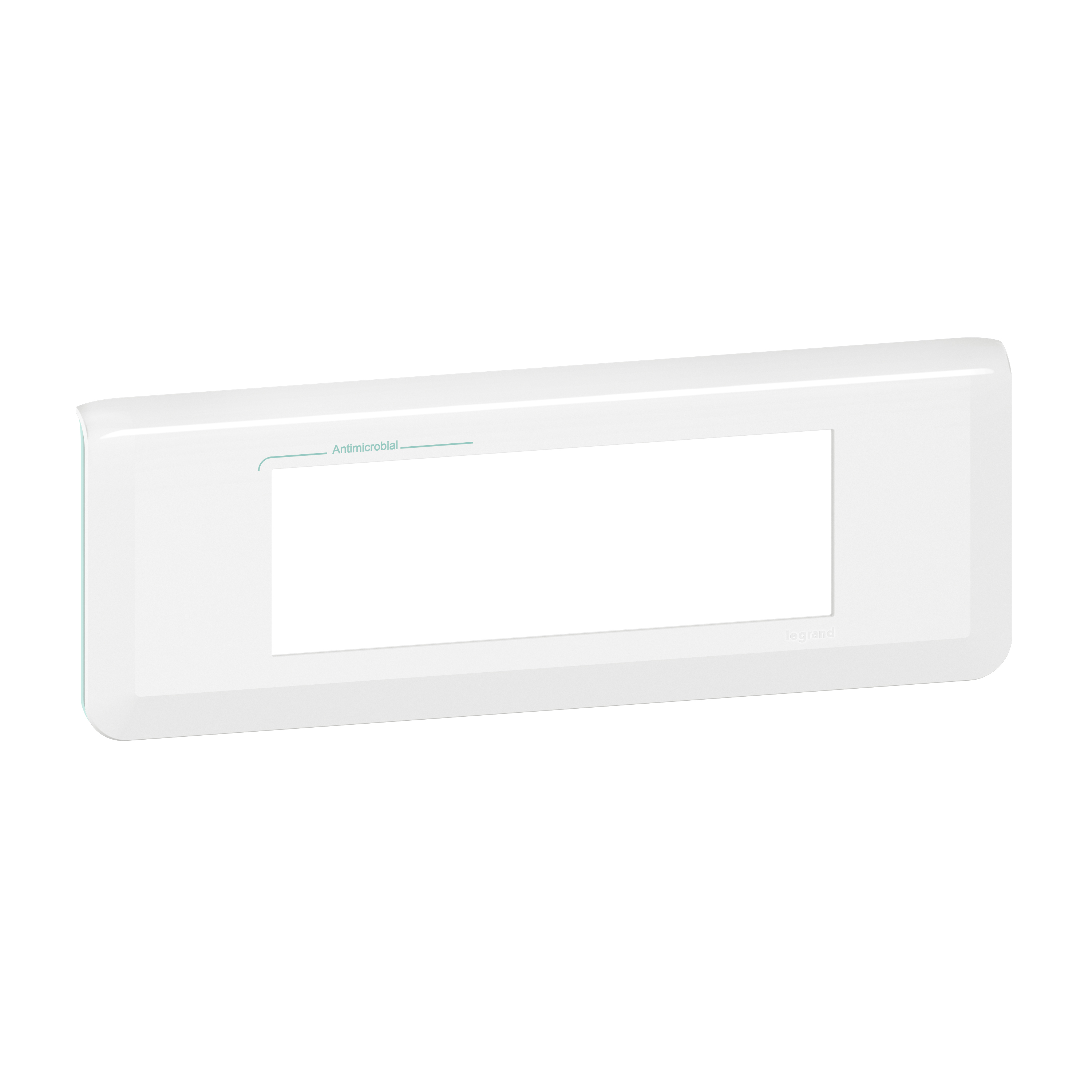 Декоративна рамка антибактериална 6M Бял - Legrand Mosaic New 078726L
