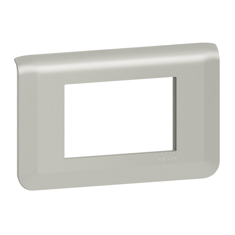 Декоративна рамка 3M Алуминий - Legrand Mosaic New 079303L