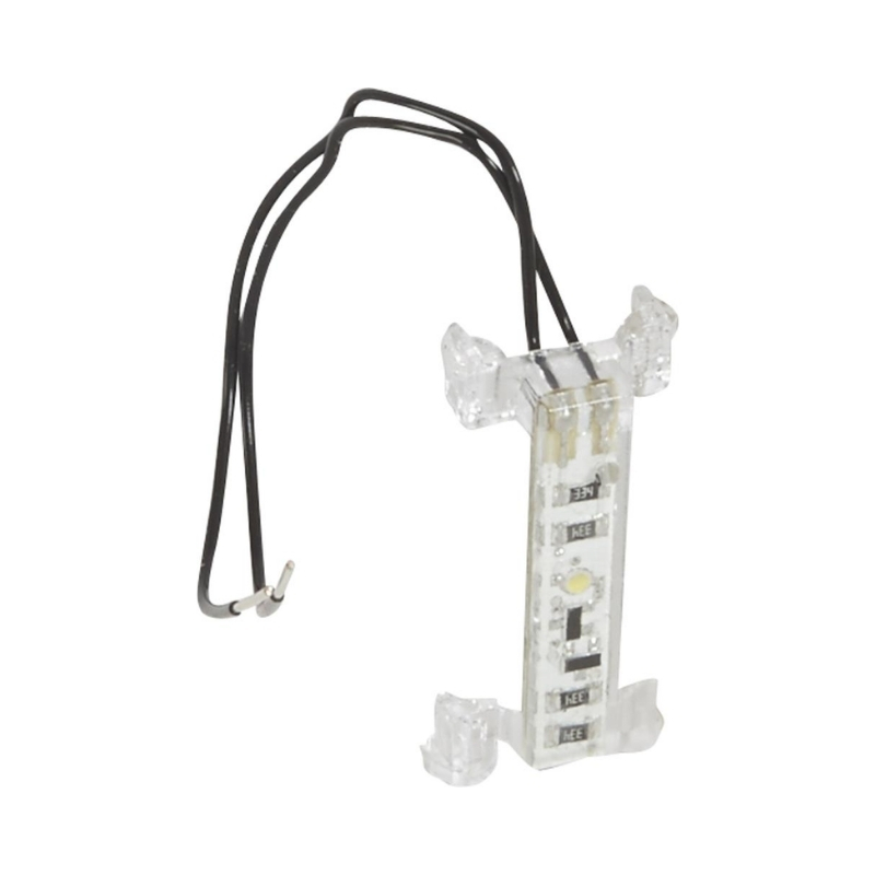 LED лампа за подсветка за кръстат ключ 0.15mA 230V Бял за серии Niloe/Valena Life/Allure/Mosaic - Legrand Mosaic 665090