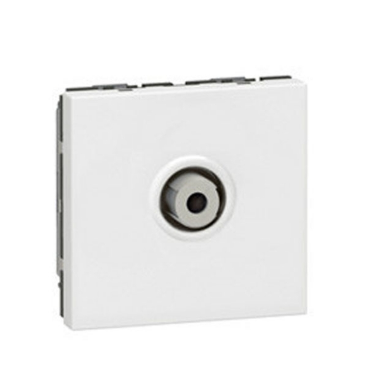 Розетка TV женска 1dB 2М Бял - Legrand Mosaic 78781
