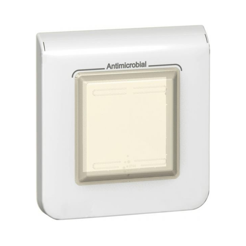 Декоративна рамка антибактериална IP44 2M Бял - Legrand Mosaic New 78880